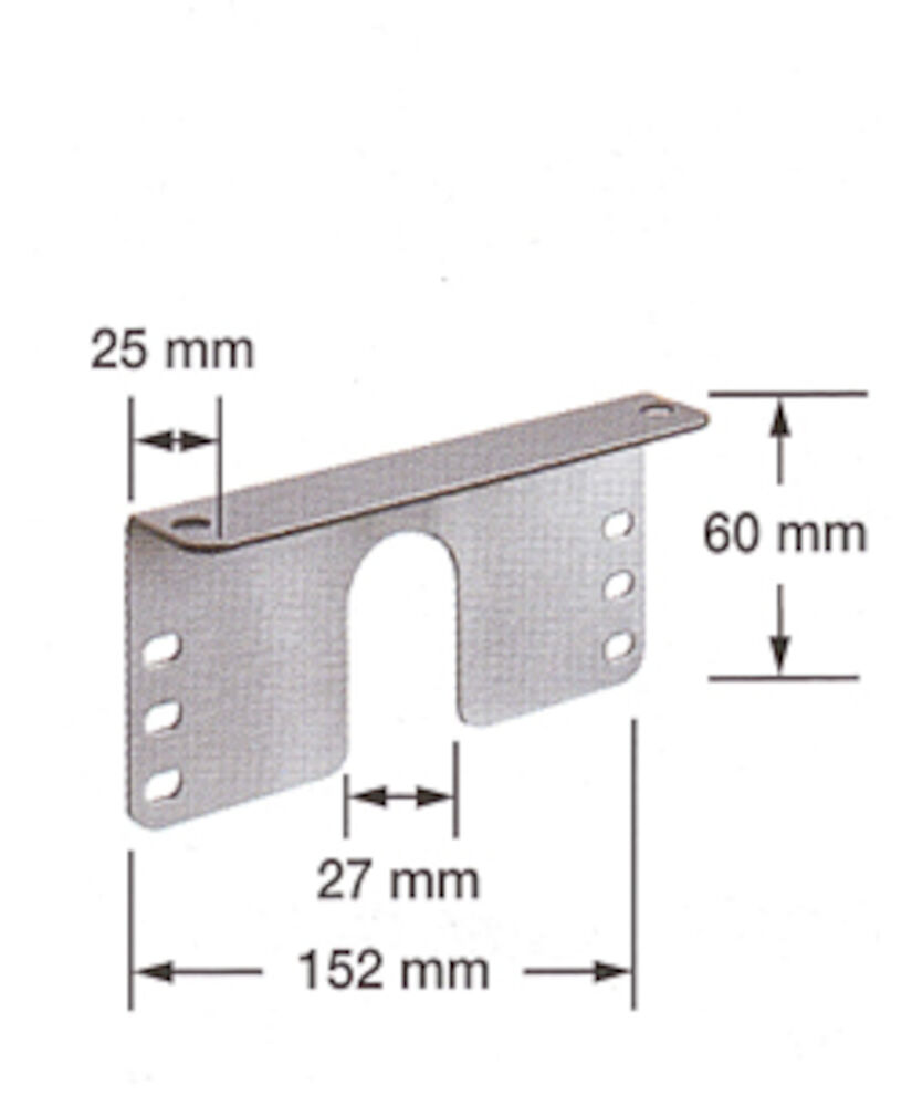 Angle brackets (pair) Metos GR Brackets