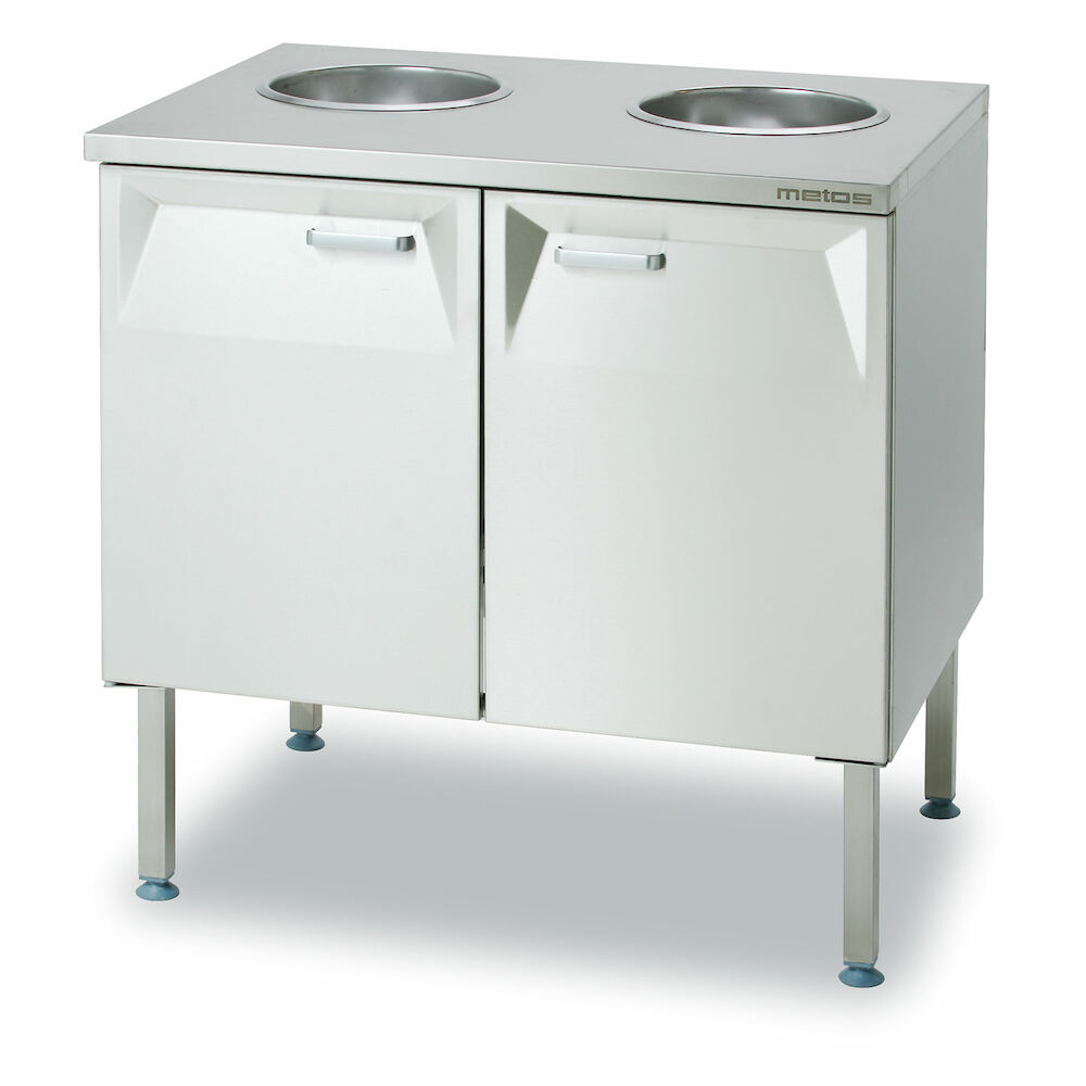 Spintelė biologinėms atliekoms Metos LBJK-2, 2x30l/240mm