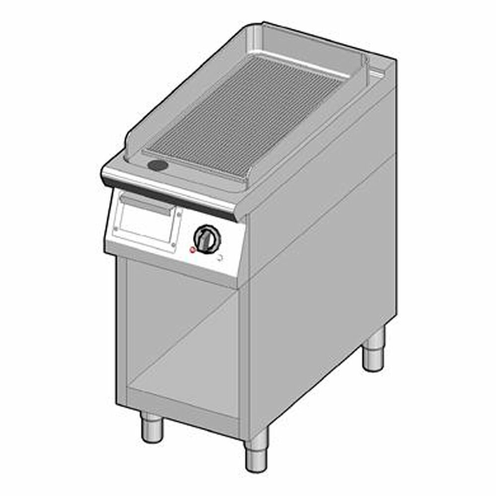 Griddle grooved steel Metos 8EBPUBO/40-R