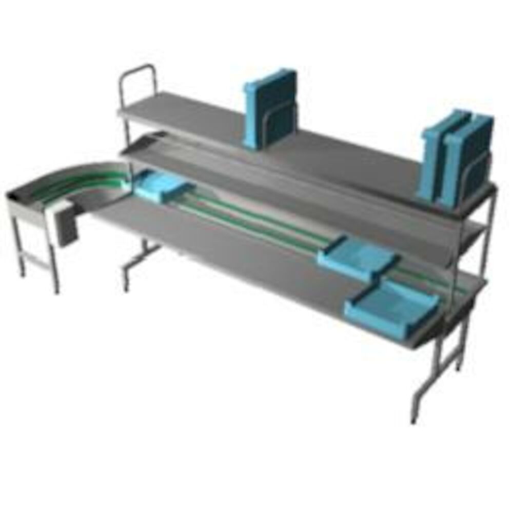 Dish sorting unit Metos Easy Clean 6 A90° R-L restaurant