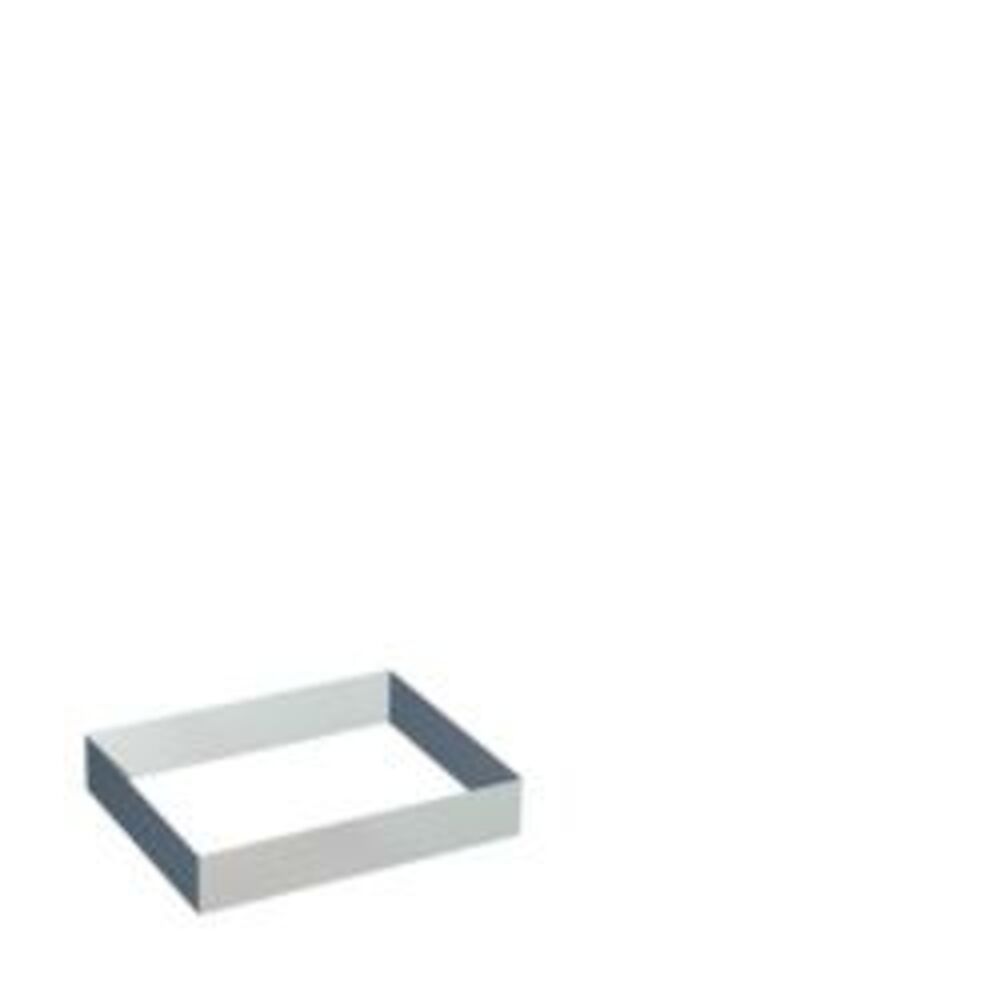 Kick Plate for Metos Nova 800, stainless steel