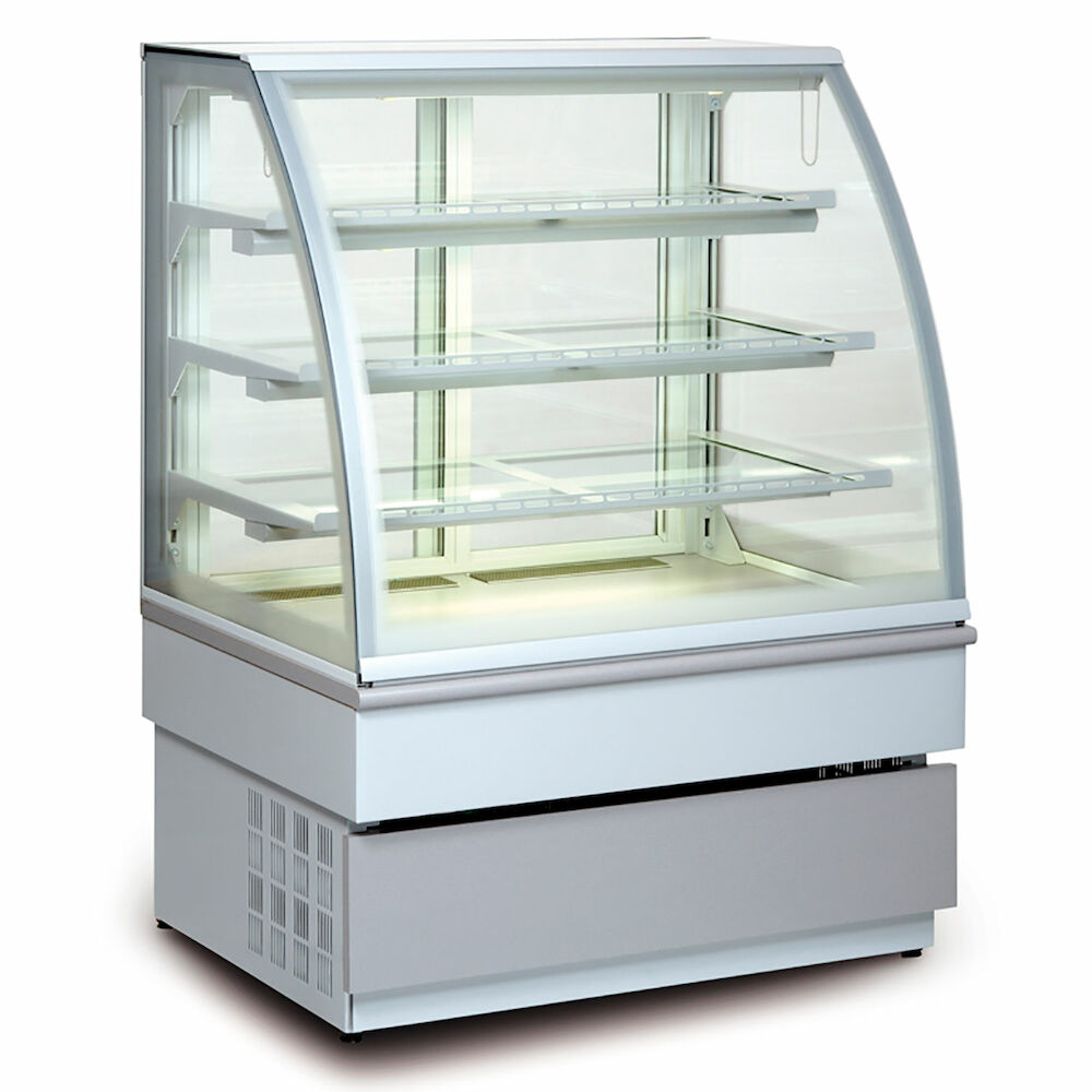 Bakery glass display Metos Georgia Grey N 1000