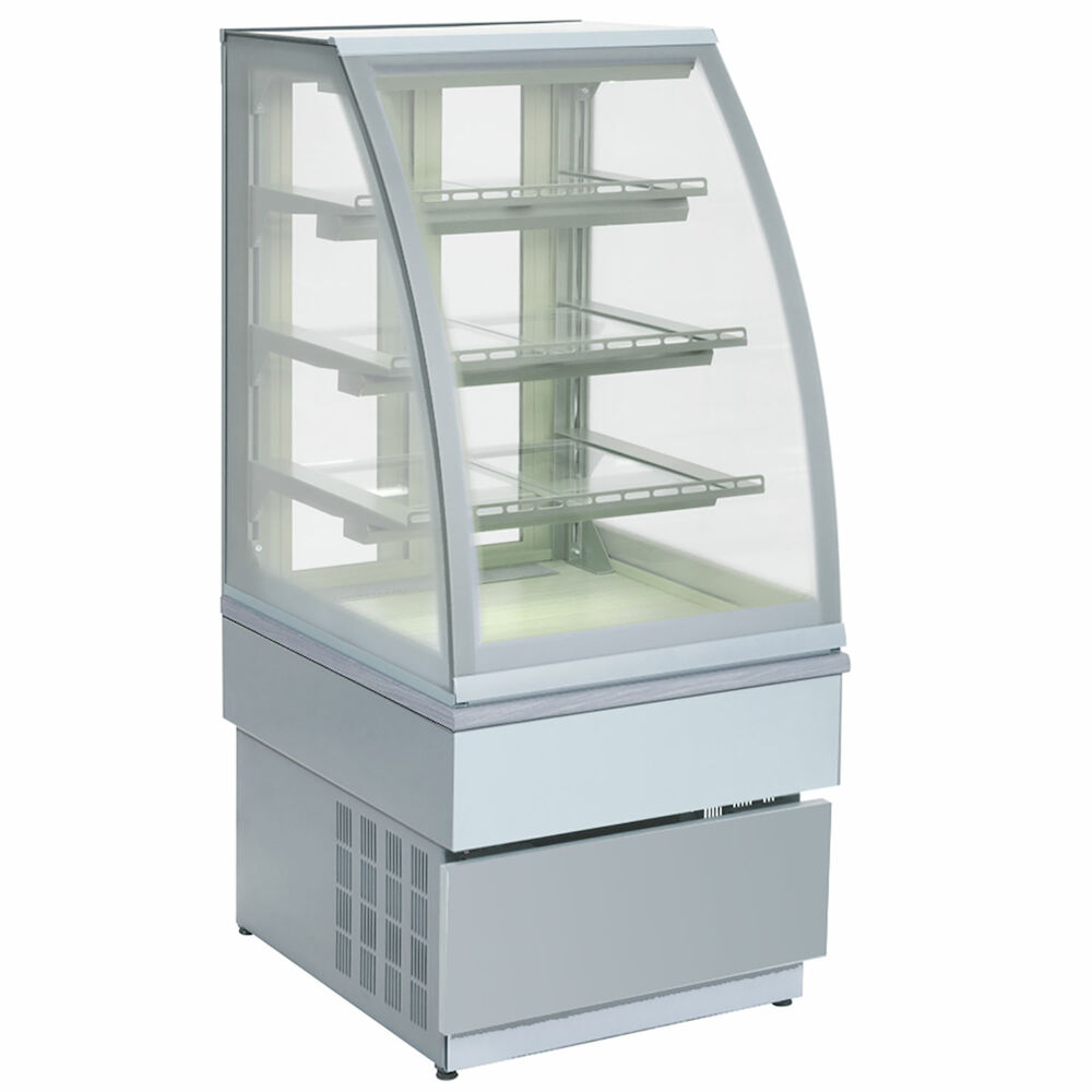 Bakery glass display Metos Georgia III Cold 600 inox