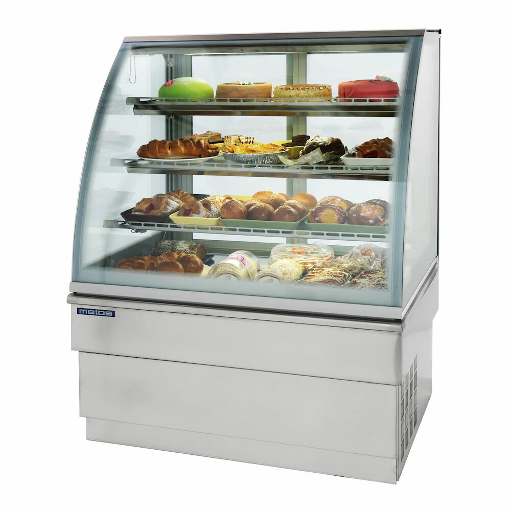 Konditerinė vitrina Metos Georgia III Cold 1000 Inox, savitarna