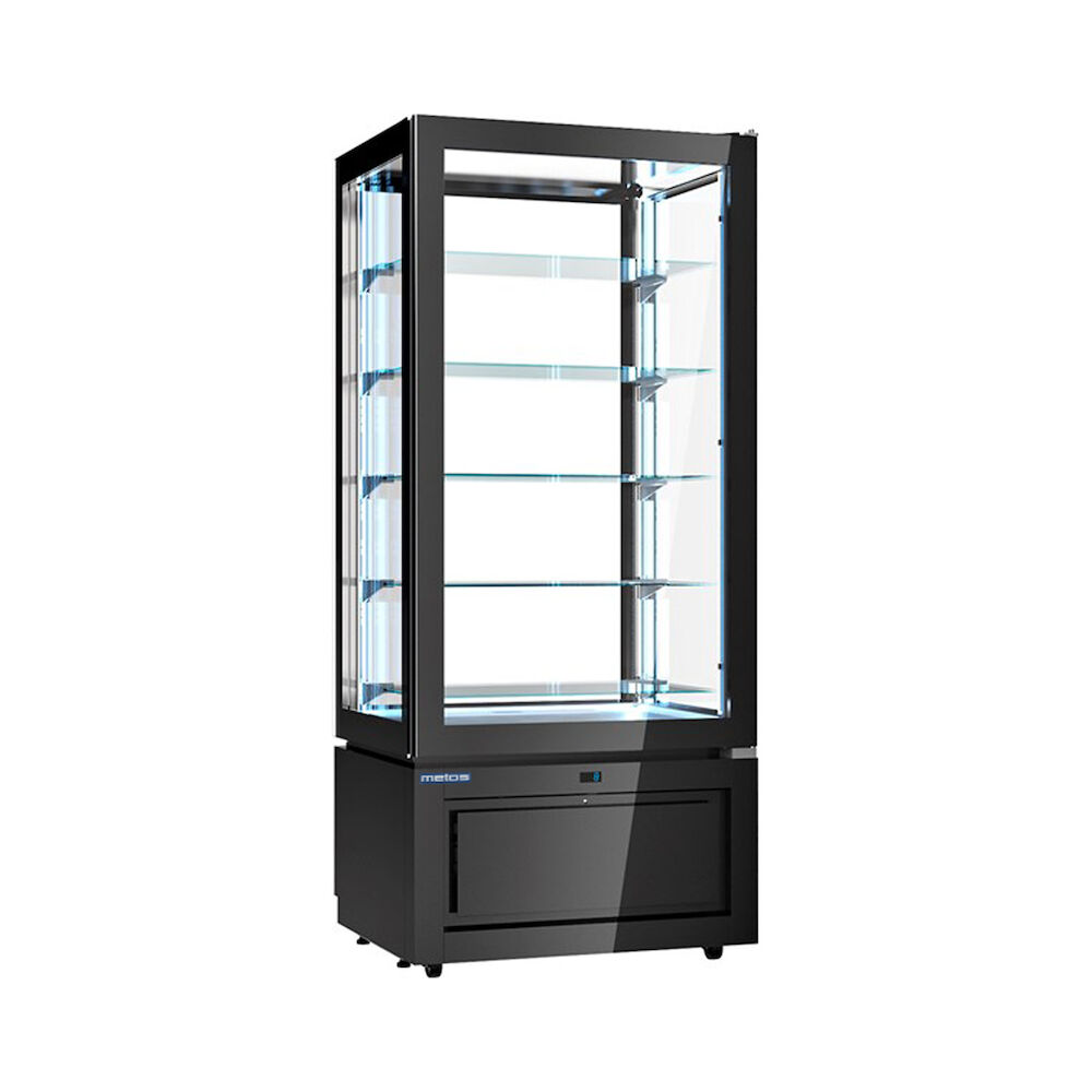 Vertical cold display Metos Luxor KP8A black