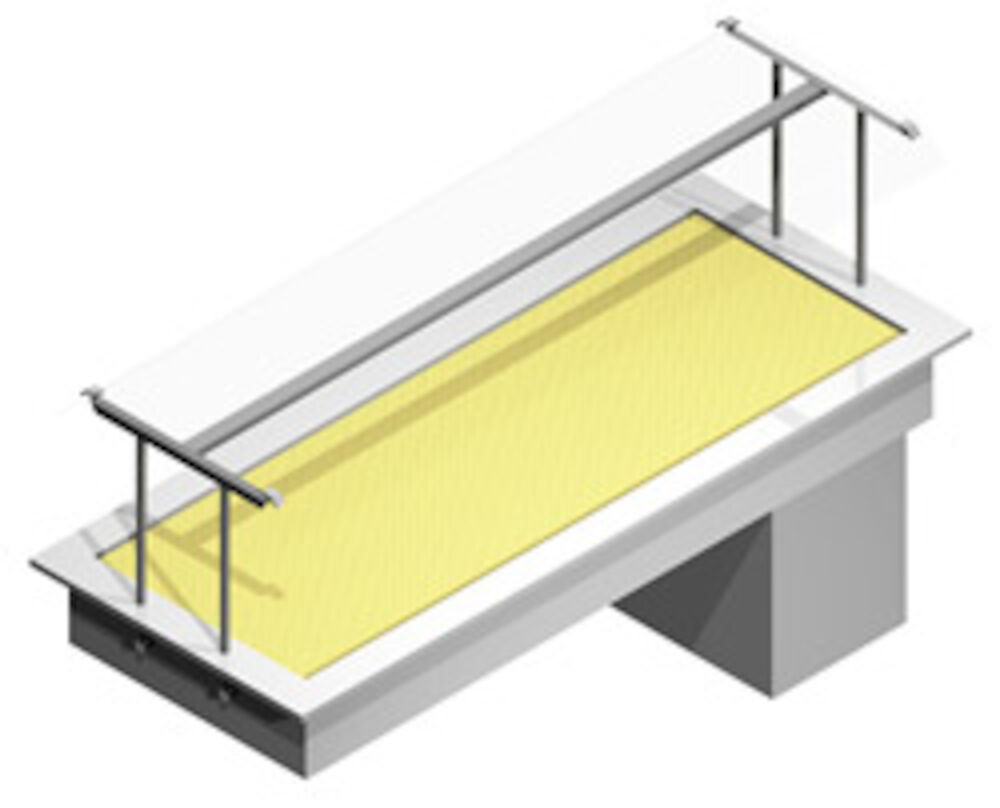 Šaldoma vonia Metos Drop-In CB 1600 Nova Plus LED