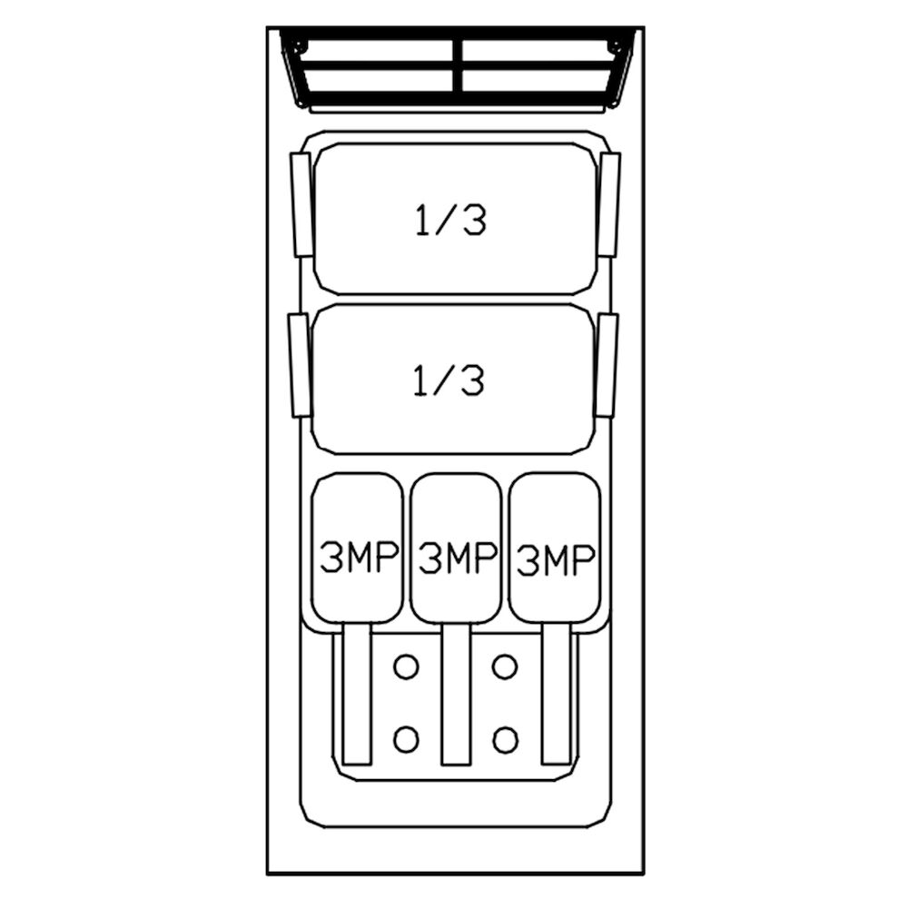 Krepšelių komplektas Metos Diamante D90 9KIT-C