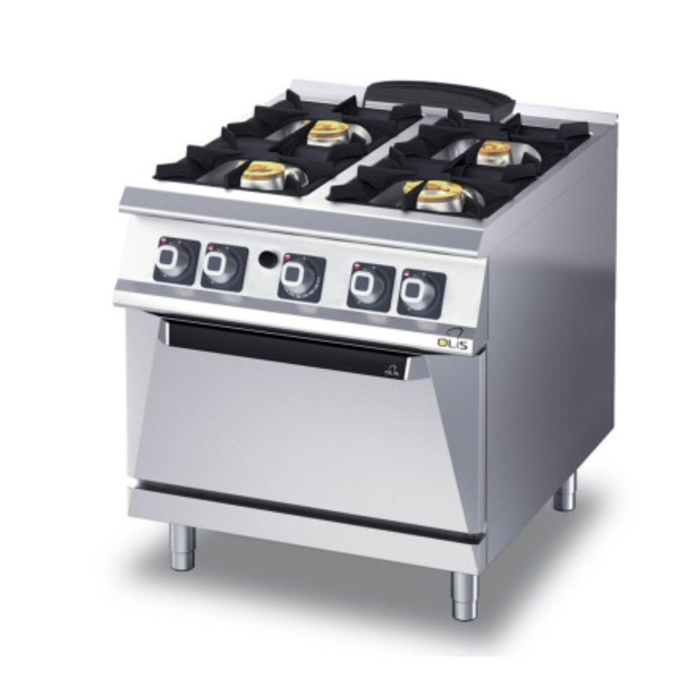 Gas range with gas oven Metos Diamante D74/10CGG