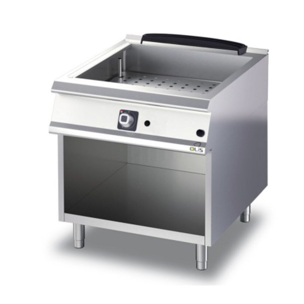 Gas bain-marie Metos Diamante D74/10CBG with open cupboard