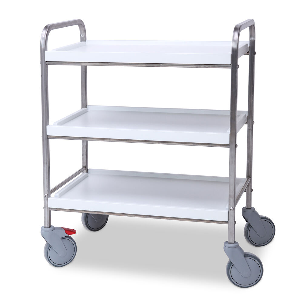 Serving trolley Metos SET-70/3 wooden white