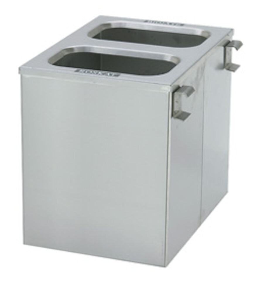 Wastebins 2x11 l for Metos COT-75/SET-75/105